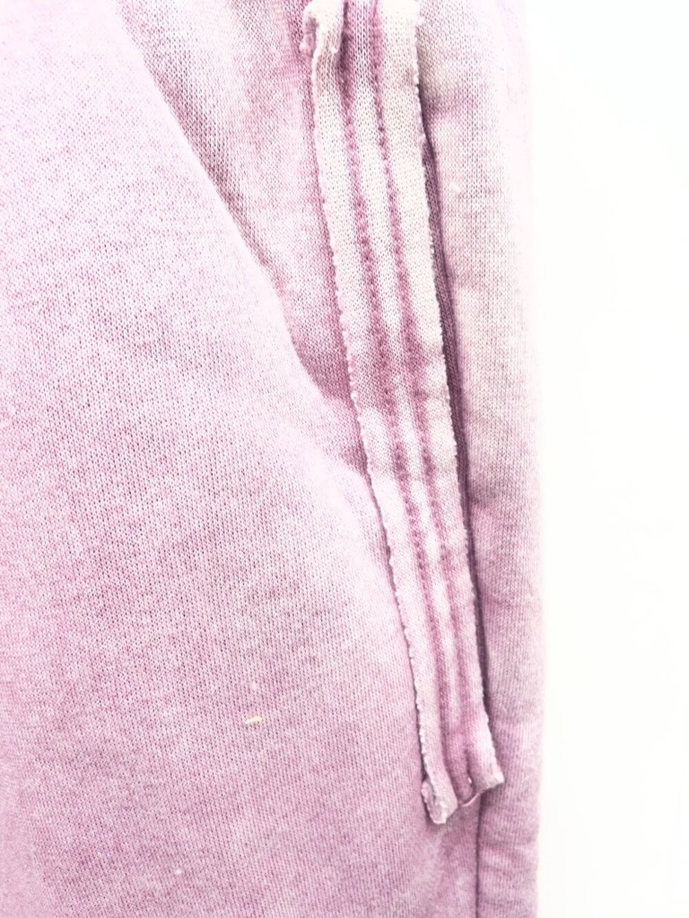 Zenana Acid Wash Fleece Jogger Sweatpants w/ Pockets in Light Rose LARGE - Picture 3 of 5